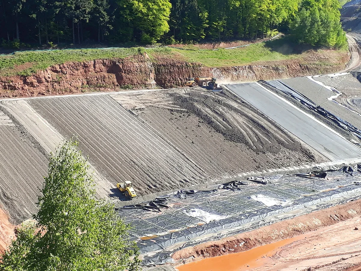 Illustratives Bild von Geotechnische Straßenentwässerung in Bielefeld